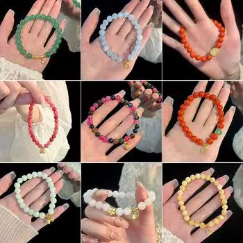 Браслет в стиле ретро в национальном стиле, браслет, благословляющий женственность, ювелирные изделия с ландышами.