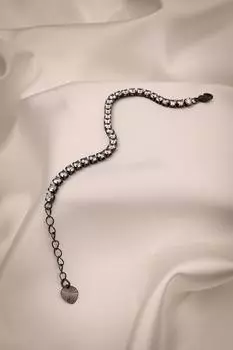 Браслет Waterway цвета антрацита с цирконом