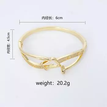 Браслет Wind Personality Nail, простой и изысканный, полный бриллиантовый браслет, ювелирные изделия высокого класса