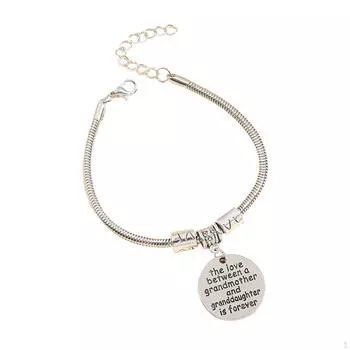 Браслет внучке от бабушки, Браслеты для бабушки, Модный браслет