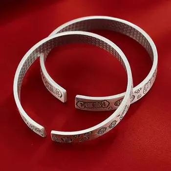 Браслет женский Guofei ретро открытый модный браслет