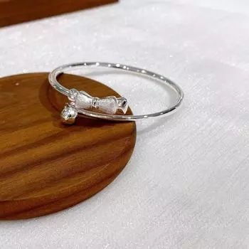 Браслет Zuyin 999 Bow Ball, маленькое и элегантное изделие ручной работы, яркий и милый подарок для подруги Adjustable size