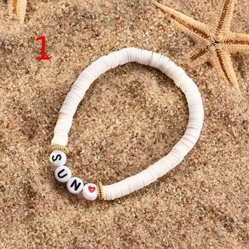 Браслеты, именные браслеты из бисера, браслет на щиколотку, красочные пляжные браслеты, персонализированные украшения для дружбы, подарок для девочек