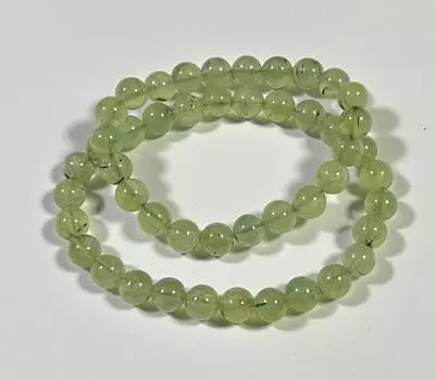 Браслеты из зеленого пренита, женские браслеты, браслет из натуральных камней, 4 мм, 6 мм, 8 мм, 10 мм, 7,5 6MM