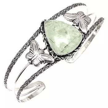 Браслеты-манжеты ручной работы из драгоценных камней пренит марлен 7 дюймов регулируемые