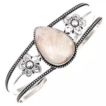 Браслеты-манжеты ручной работы из ракушек сколецита, регулируемые, 7 дюймов