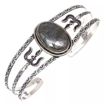 Браслеты-манжеты ручной работы с золотыми драгоценными камнями Apache 7 регулируемые