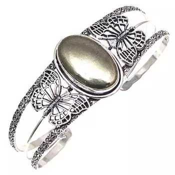 Браслеты-манжеты ручной работы с золотыми драгоценными камнями Apache 7 регулируемые