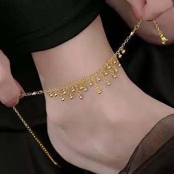 Браслеты на ногу с кисточками для женщин, модные ювелирные изделия, подарок