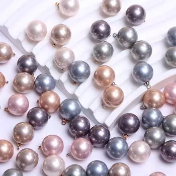 Браслеты Серьги Бусины россыпью Искусственный жемчуг Материал для рукоделия Ожерелье 5 шт. DIY 12 мм Подвески Бусины Изготовление ювелирных изделий Аксессуары Круглые 12mm 5pcs