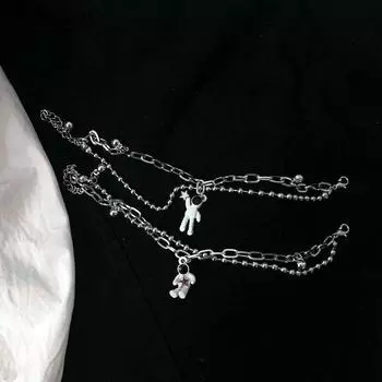 Браслеты Версия Браслет Астронавт Мужской Простой Звездный Выбор Хип-Хоп Ручной Орнамент Личность Сетка Красный