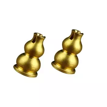 Brass Alloy Calabash Gourd Incense Burner Holder For Coil Sticks Incense