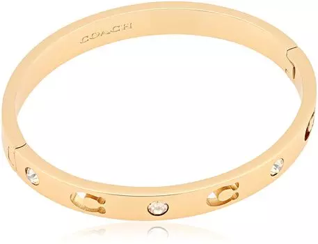 Brass bangle bracelet 37440616GLD710 [Coach] [Item]