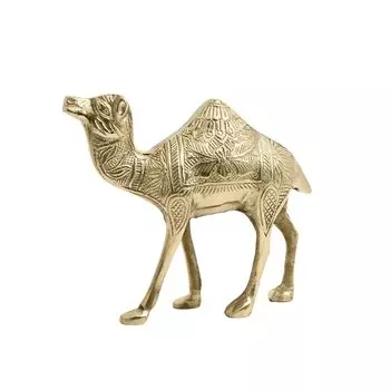 Brass Camel Statue | Height-16 cm Aprrox | Vastu Idol for Home and Office | Zonal Placement-West/WNW | Camel Statue for Vastu