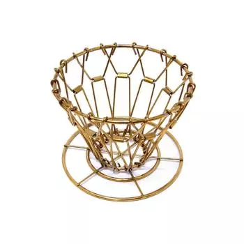 Складная латунная воронка для кофе kikkerland Складная латунная воронка для кофе kikkerland латунный