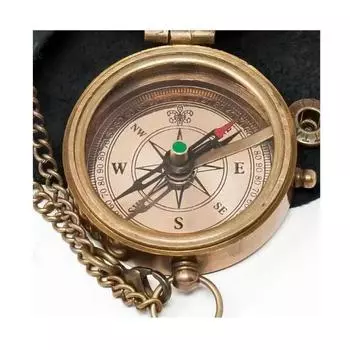 Brass Compass Nautical Antique Pocket Gift Maritime compass