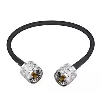 Brass Copper RF Coaxial Cable 30cm/50cm/1m RF Coaxial Pigtail Jumper Adapter Male Plug Connector L