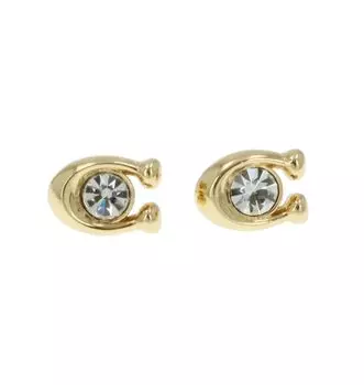 Brass earrings 37440614GLD110 [Coach] [Item]