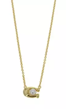 Brass necklace 37341916GLD100 [Coach] [Item]