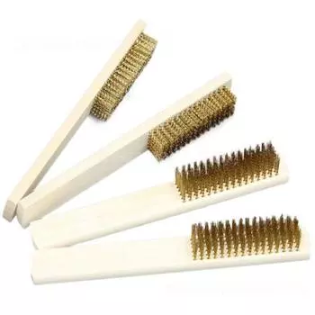 Brass Wire Brush Easy To Use Handy Efficient Cleaning Brush Industrial Devices Copper Brush Highly Recommended High-quality