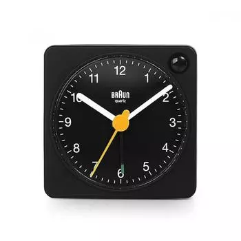 Braun Bc02xb Classic Travel Crescendo Alarm Low Noise Public Desk Clock BC02XB