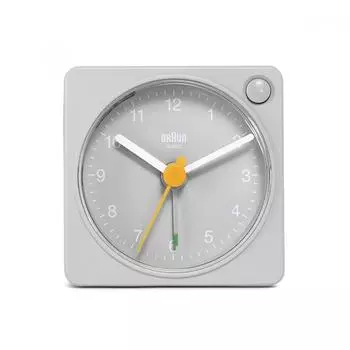 Braun Bc02xg Classic Travel Crescendo Alarm Low Noise Public Desk Clock BC02XG