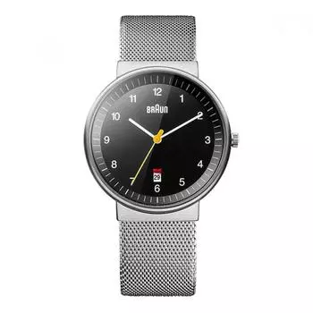 Braun Bn0032bkslmhg Классические публичные металлические часы BN0032BKSLMHG