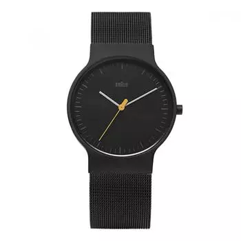 Braun Bn0211bkmhg Классические тонкие сетчатые часы Public Metal BN0211BKMHG