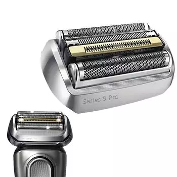 Braun Compatible Series 9 Replacement Blade Replacement Blade series9 Replacement Blade Net Blade Integrated Cassette Silver 92S 90S 92B 94M Shaver