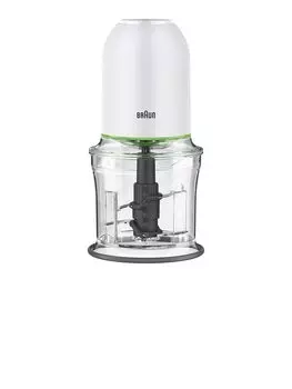 Braun Food Processor Multipractic 3 CH3011WH Compact Easy Operation Powerful 4 Blades Minced Meat Chopping Ice Crushed Ice Time Saving Reliable Design