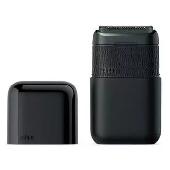 Braun M 1012 Black Braun Mini Mobile Electric Shaver с 2 лезвиями