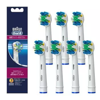 Braun Oral B Replacement Brush Floss Action 7 Pieces EB25-7-EL