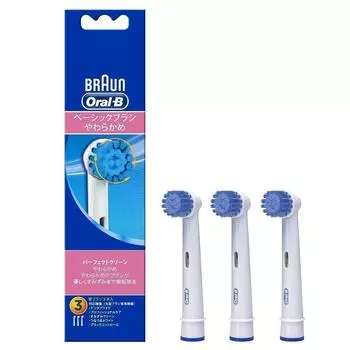 Braun Oral B Replacement Brush Perfect Clean Soft 3 pieces EBS17-3-EL