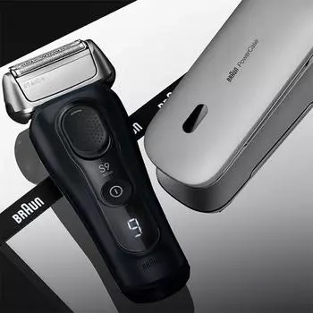 Braun S9 active 9023s Активная электробритва 9023s с зарядным футляром для путешествий Бритва в подарок мужу/отцу/парню синий/глубокий