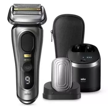 Braun Series 9 PRO+ 9585cc 6 в 1 со стиральной машиной, модель с косметической головкой для лица, электробритва для мужчин, режущая система 5+1, усовершенствованная