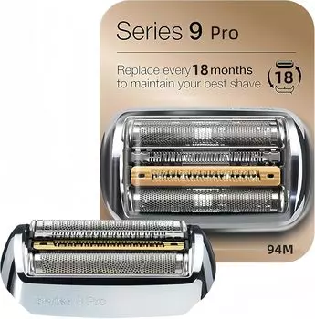 Braun Series Pro Сменное лезвие 94M Сетчатое лезвие Интегрированная бритва Series Pro 90S 92B 92S Сменные детали для бритвы Совместимый продукт 9/9 Лезвие/внутреннее