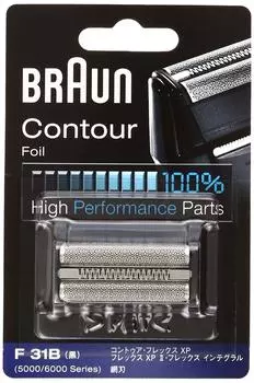 Braun shaver net blade black F31B [Genuine product]