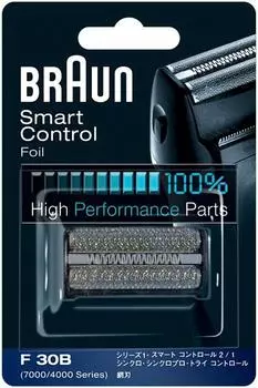 Сетчатое лезвие для бритвы Braun F30B [Оригинальный продукт] серебряный