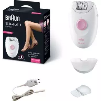 Braun Silk-epil 1170 Remover Epilator Портативный электрический бесплатный женский женский эпилятор безболезненное средство для удаления волос Депиляция для лица