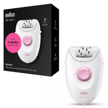 Braun Silk-pil 1 1176 Проводной эпилятор для женщин Личная гигиена Удаление волос 20 пинцетов Оригинальный