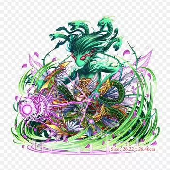 Brave Frontier Andaria Brave Frontier видеоигры термопереносная печать виниловые нашивки наклейки для одежды DIY аппликации моющиеся нашивки