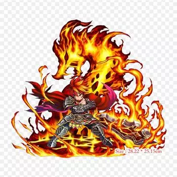 Brave Frontier Avant Omni Brave Frontier Final Fantasy термопечать с термопереносом, виниловые нашивки, наклейки для одежды, аппликации «сделай сам», моющиеся нашивки