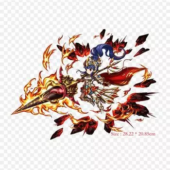 Brave Frontier Colt Brave Frontier Final Fantasy Brave Iron on Heat Transfer Печать виниловые нашивки наклейки для одежды DIY аппликации моющиеся нашивки