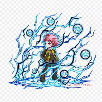 Brave Frontier Gaston Shin Megami Tensei Iv Apocalypse Утюг на термопереносной печати виниловые нашивки наклейки для одежды DIY аппликации моющиеся нашивки