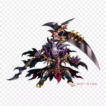 Brave Frontier Majin Термотрансферная печать виниловые нашивки наклейки для одежды аппликации своими руками моющиеся нашивки