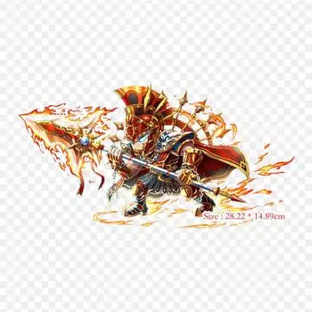 Brave Frontier Youtube, термопереносная печать, виниловые нашивки, наклейки для одежды, аппликации «сделай сам», моющиеся нашивки