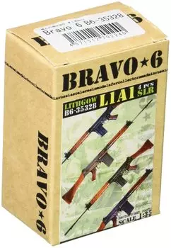 Bravo 6 Current Commonwealth L1A1 Rifle Lithgow Small Arms Arsenal Resin Kit 1/35 Австралийская/Британия Самозарядная (SLR) Б6-35328