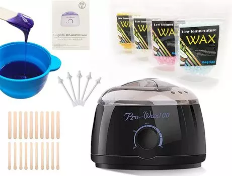 Бразильская эпиляция воском Gugrida модернизированная версия нагревателя воска поставляется с японским руководством по эксплуатации Gugrida нагреватель воска машина для удаления волос