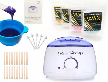 Бразильская эпиляция воском Gugrida модернизированная версия нагревателя воска поставляется с японским руководством по эксплуатации Gugrida нагреватель воска машина для удаления волос