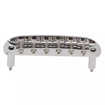 BRDI Guitar Accurate Firm Fixed Roller электрогитарный бридж для Jazzmaster Piece, (Серебряный) серебряный